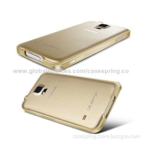 Ultra-thin aluminum alloy bumper for Samsung Galaxy S5, metal bumper,OEM and ODM orders welcomed